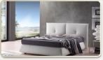 stilne tapecirane postelje usnje QSP15